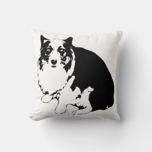 Corgi Couch Assion Kudde