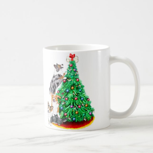 Corgi Cristmas Reach Goals Kaffemugg (Höger)