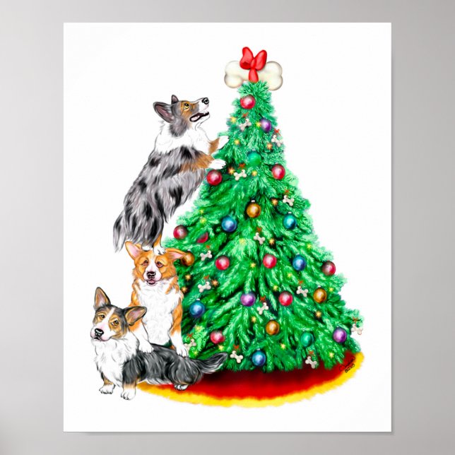 Corgi Cristmas Reach Goals Poster (Framsidan)
