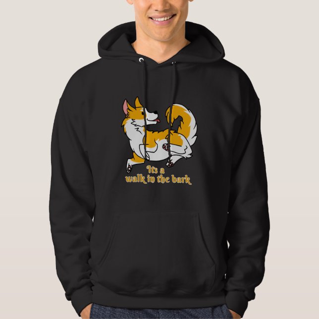 Corgi Cuddle Hoodie (Framsida)