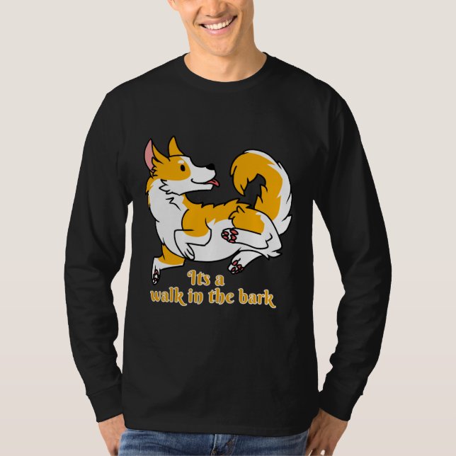 Corgi Cuddle T Shirt (Framsida)