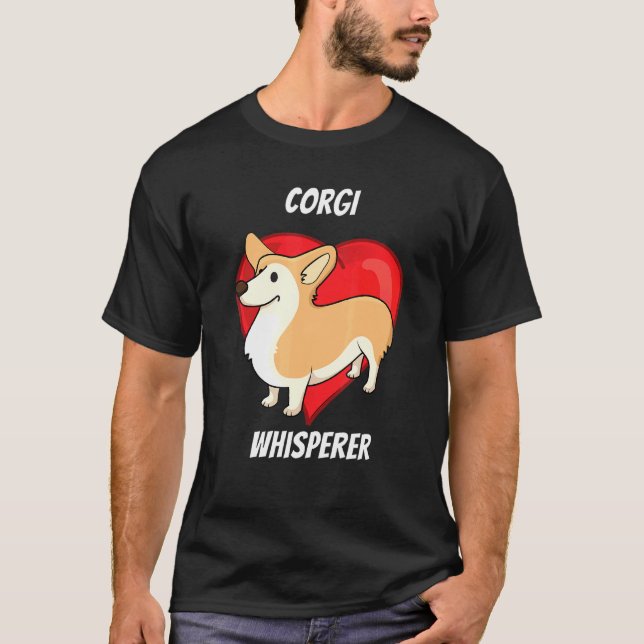 Corgi designad av NPC T Shirt (Framsida)