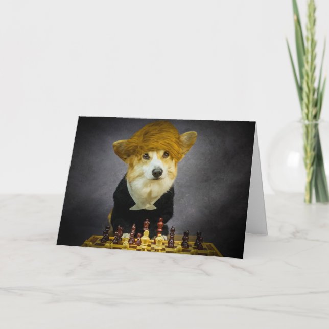 Corgi Encouragement-kort Kort (Framsida)