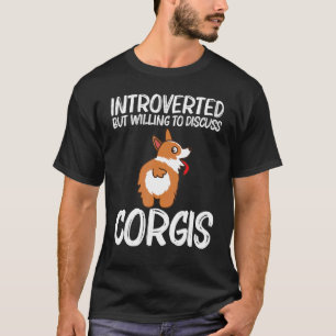 Corgi För Män Kvinnor Husdjur Hund Djur Hundägare T Shirt
