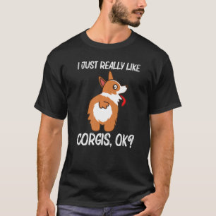 Corgi För manar Women Pet Hund Animal Doggy Owner T Shirt
