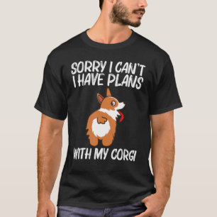 Corgi För manar Women Pet Hund Animal Doggy Owner T Shirt