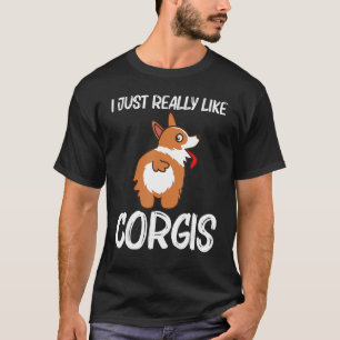Corgi För manar Women Pet Hund Animal Doggy Owner T Shirt