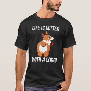 Corgi För manar Women Pet Hund Animal Doggy Owner T Shirt