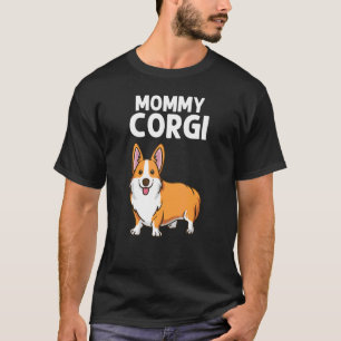 Corgi för Women Mamma Welsh Corgi Hund Animal T Shirt