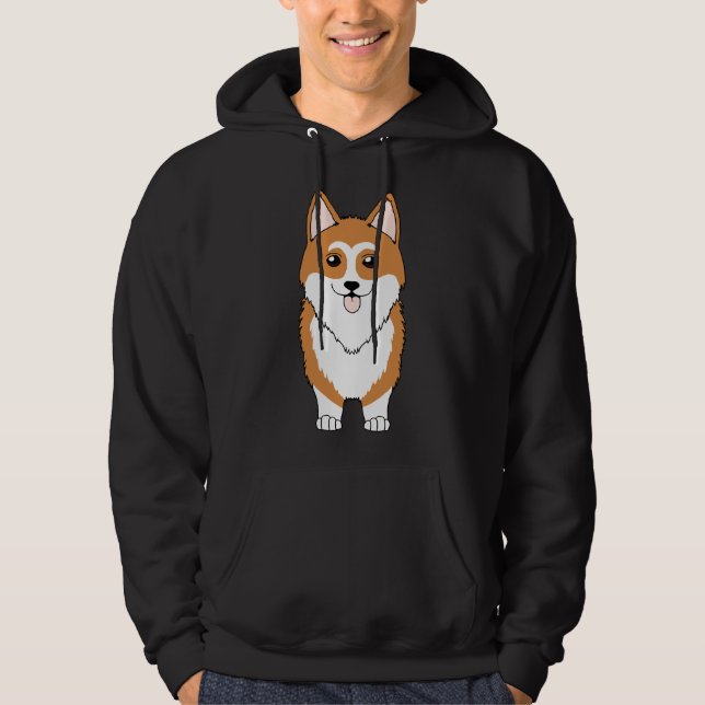 Corgi Front Hoodie (Framsida)