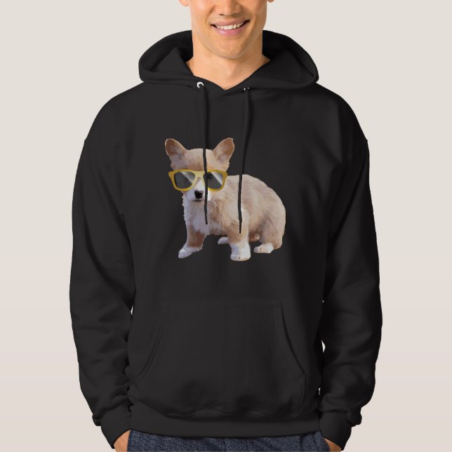 Corgi Galenhet Hoodie (Framsida)