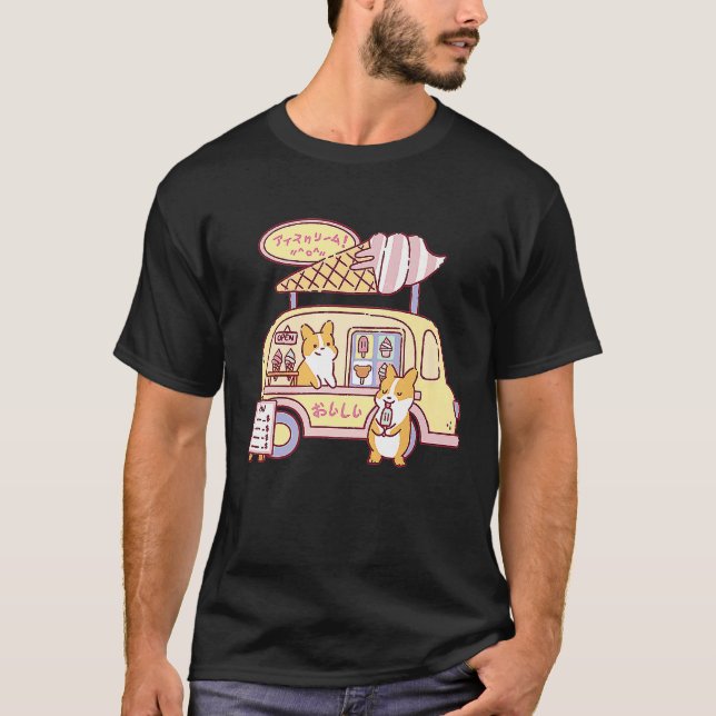 Corgi Glassbil T Shirt (Framsida)