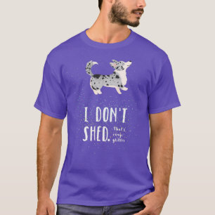 Corgi Glitter Cardigan Welsh Corgi T Shirt
