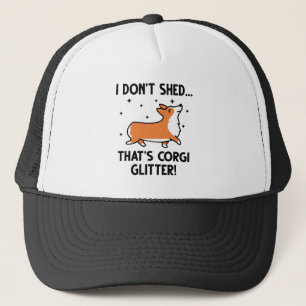Corgi Glitter Keps