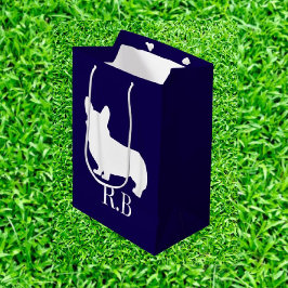 Corgi Golf Blue Navy