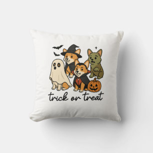 corgi halloween kostym kudde