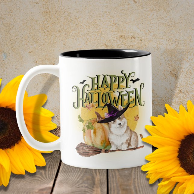 Corgi Halloween Mugg (Skapare uppladdad)