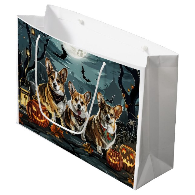 Corgi Halloween Skräckinjagande (Framsidan Vinklad)