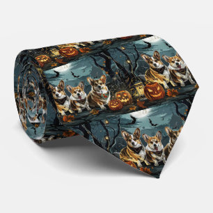 Corgi Halloween Spooky Slips