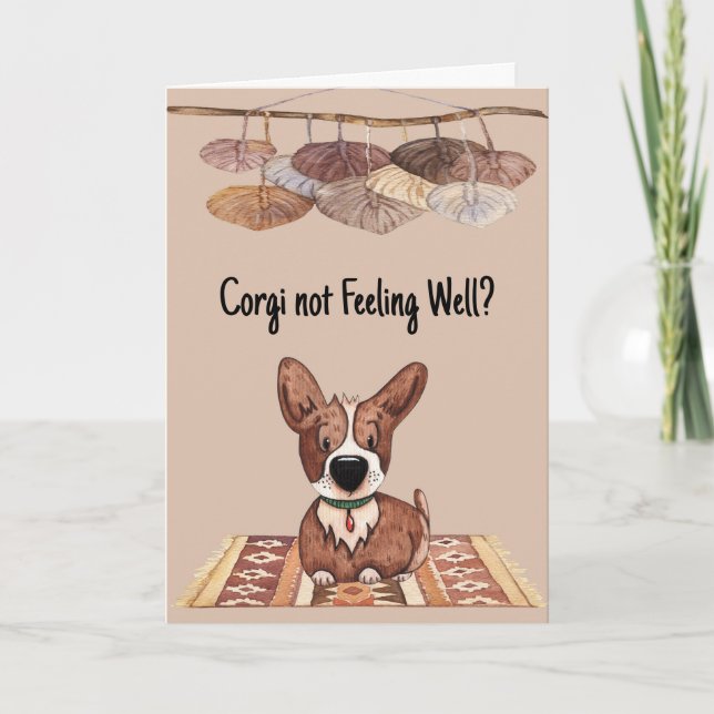 Corgi Hämta snart kort (Framsida)