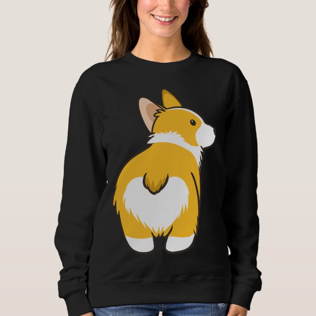 Corgi Heart Butt     T Shirt (Framsida)