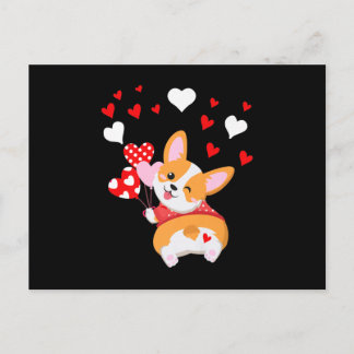 Corgi Heart, gissa vad Corgi Butt Vykort