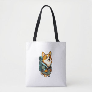 Corgi Hiking och Camping Tygkasse