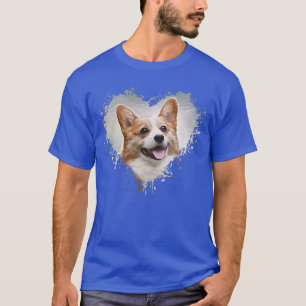 Corgi Hund älskare-386 T Shirt