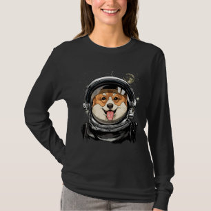 Corgi Hund Astronaut Space Exploration Astronomy T Shirt