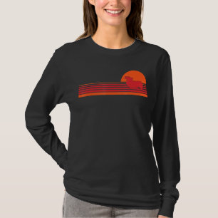 Corgi Hund aveln Animal Retro Vintage Stil Hundar T Shirt