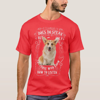 Corgi Hund aveln Hundar do tala T Shirt