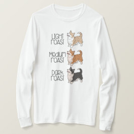 Corgi Hund & Coffee T Shirt