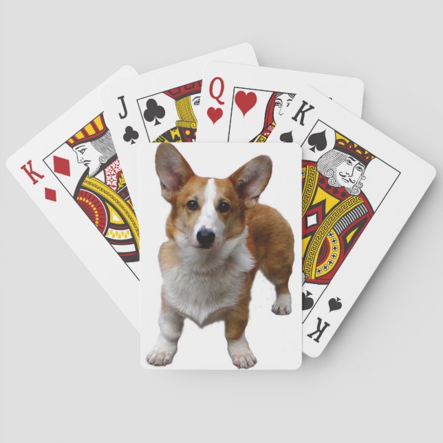 Corgi Hund Deck of Spelkort (Baksidan)
