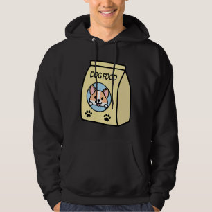 Corgi Hund Food Hoodie