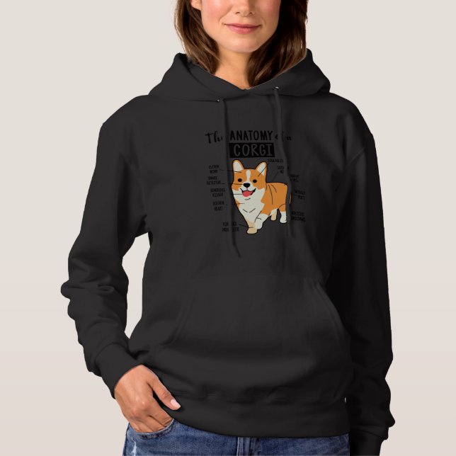 Corgi Hund För manar kvinnors barn T Shirt (Framsida)