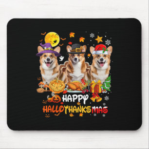 Corgi Hund Happy halloween Thanksgiving Merry Chri Musmatta