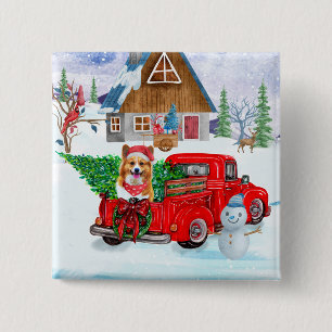 Corgi Hund i julleveransen Lastbil Snö Knapp