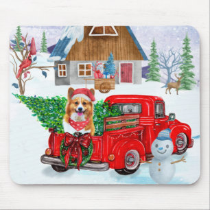 Corgi Hund i julleveransen Lastbil Snö Musmatta