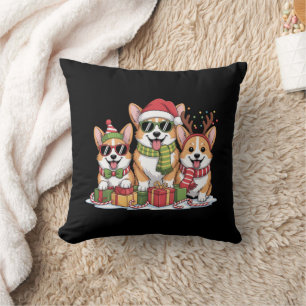 Corgi Hund Jul Mamma Hund Älskare Julpresent Kudde