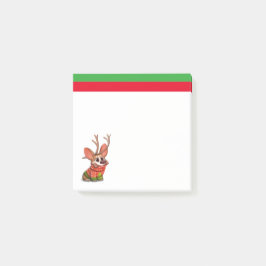Corgi Hund Jul Post-It Noteringar Block