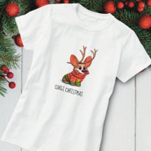Corgi Hund jul T-Shirt
