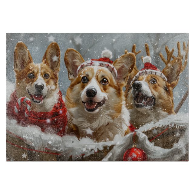 Corgi Hund julfesten (Framsidan)