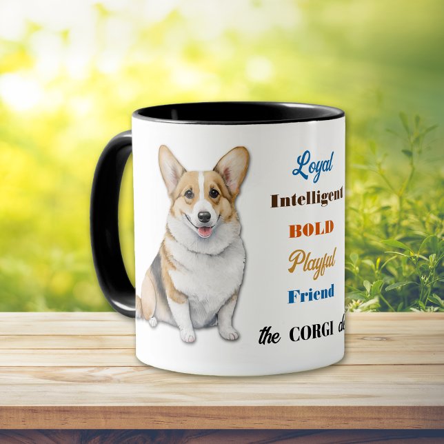 Corgi Hund Loyal Friend Mugg (Skapare uppladdad)