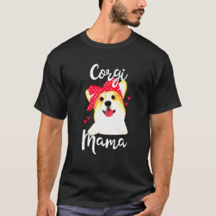 Corgi Hund Mamma Animal T Shirt