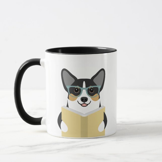 Corgi Hund Mugg (Vänster)