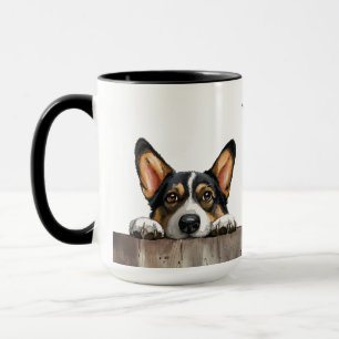 Corgi Hund Mugg
