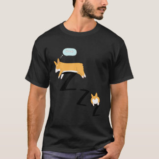 Corgi Hund Pajama Ssov T Shirt
