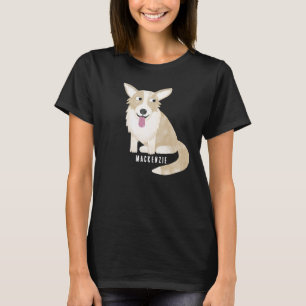 Corgi Hund Personlig T-Shirt