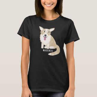 Corgi Hund Personlig T-Shirt