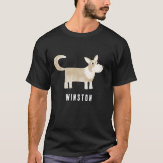 Corgi Hund Personlig T Shirt